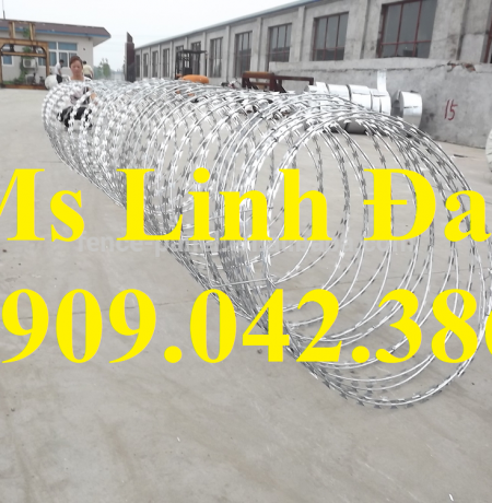 DÂY THÉP GAI HÌNH DAO MẠ KẼM TẠI HÀ NỘI